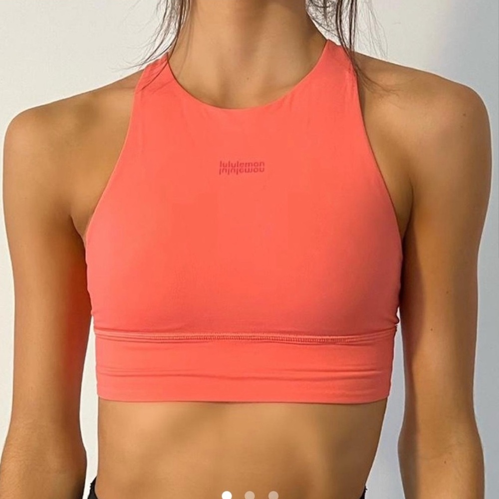 lululemon athletica Pink Sports Bra Medium Support